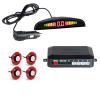 16.5MM Wireless Car Parking Sensor Car Parktronic LED with 4 Sensors Reverse Backup Car Parking Radar Monitor Detector System(Silver) view 2