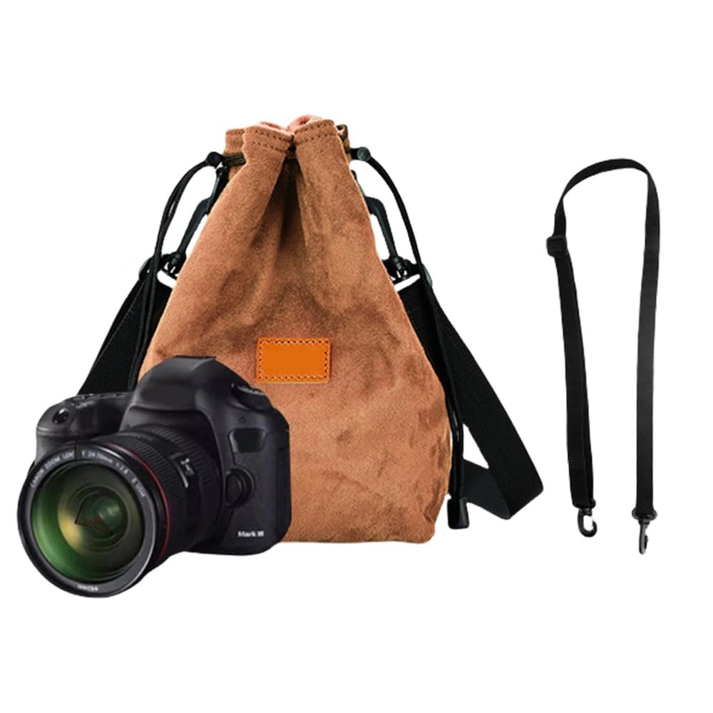 Camera Lens Carrying Pouch Protector Bag Storage Small Pouch Lens Camera