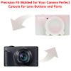 pssped Silicone Protective Camera Case Compatible with Canon Powershot SX740 SX730 HS Digital Camera, Custom Fit Soft Rubber Protective Sleeve with Removable Lens Cover, Anti-Slip, Jelly Green Pink view 2
