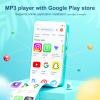 80GB MP3 Player with Bluetooth and WiFi, Mp3 & Mp4 Music Player with Spotify, Amazon Music, Deezer, Audible, 4.0" IPS Touch Screen Android Player with Speaker, FM Radio, Up to 512GB (Turquoise) view 2