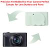 Silicone Protective Camera Case Compatible with Canon Powershot SX740 SX730 HS Digital Camera, Custom Fit Soft Rubber Protective Sleeve with Removable Lens Cover, Anti-Slip & Anti-Scratch, Jelly Green view 2