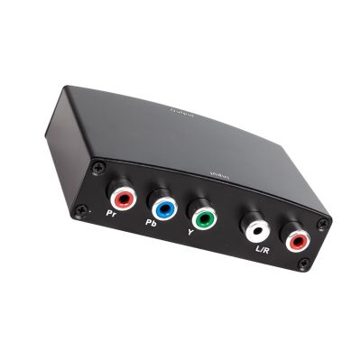1080P YPbPr to HDTV Video Sound Converter Adapter 5RCA Ypbpr Component to Connector 480P 720P to Component