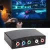 1080P YPbPr to HDTV Video Sound Converter Adapter 5RCA Ypbpr Component to Connector 480P 720P to Component view 2