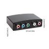 1080P YPbPr to HDTV Video Sound Converter Adapter 5RCA Ypbpr Component to Connector 480P 720P to Component view 3