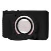 Silicone Protective Camera Case Compatible with Canon Powershot SX740 SX730 HS Digital Camera, Custom Fit Soft Rubber Protective Sleeve with Removable Lens Cover, Anti-Slip & Anti-Scratch, Black view 1