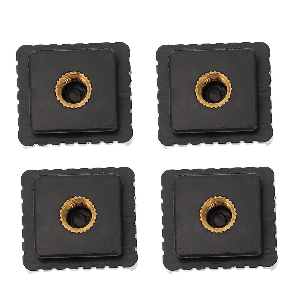 BESPORTBLE 4pcs Hot Shoe Mount Bracket with Screw Hole Quick Release Adapter for Camera Flash and LED Light Compatible with DSLR Easy Installation
