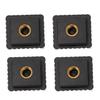 BESPORTBLE 4pcs Hot Shoe Mount Bracket with Screw Hole Quick Release Adapter for Camera Flash and LED Light Compatible with DSLR Easy Installation view 1