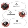 BESPORTBLE 4pcs Hot Shoe Mount Bracket with Screw Hole Quick Release Adapter for Camera Flash and LED Light Compatible with DSLR Easy Installation view 3
