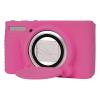 Silicone Protective Camera Case Compatible with Canon Powershot SX740 SX730 HS Digital Camera, Custom Fit Soft Rubber Protective Sleeve with Removable Lens Cover, Anti-Slip & Anti-Scratch, Rose Red view 1