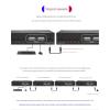 4-Port USB Port SynchronizerKeyboard and Mouse KVM Switch, Game 1 Controller 4 Multi-Opening, DNF Synchronization Controller view 3