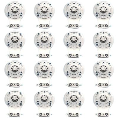 DXLBYJZKC 16PCS Metal Replace Diaphragm for JRX100 JRX112 JRX115 JRX125 2412,EON10, EONPOWER10 MP212, MP215, TR105, TR125, TR126 JRX 100(Pure Auminum Wire)