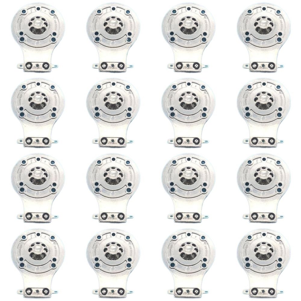 DXLBYJZKC 16PCS Metal Replace Diaphragm for JRX100 JRX112 JRX115 JRX125 2412,EON10, EONPOWER10 MP212, MP215, TR105, TR125, TR126 JRX 100(Pure Auminum Wire)