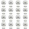 DXLBYJZKC 16PCS Metal Replace Diaphragm for JRX100 JRX112 JRX115 JRX125 2412,EON10, EONPOWER10 MP212, MP215, TR105, TR125, TR126 JRX 100(Pure Auminum Wire) view 1