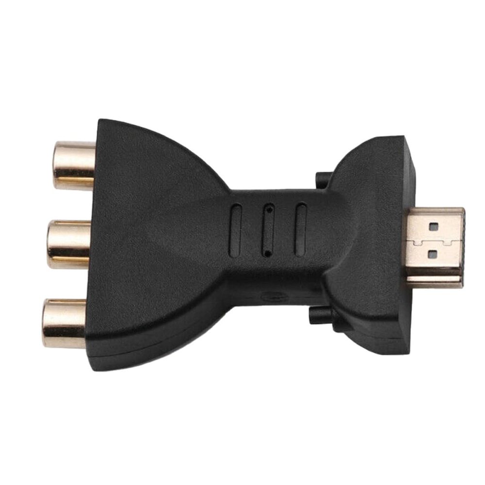 GALPADA High-Definition Digital Interface to AV Converter Adapter Video Output Cable with Composite Connection Supports Display and Ethernet for TV VHS DVD Players