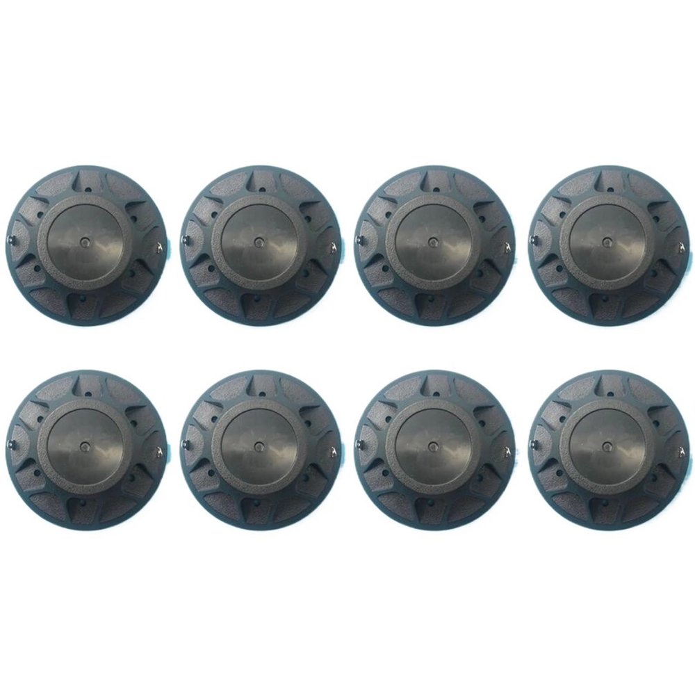 DXLBYJZKC Black 8PCS/LOT Diaphragm for 22XT+ 22A RX22, SP2 SP4 SP-4X Speaker Repair Part(Diaphragm Aluminum)