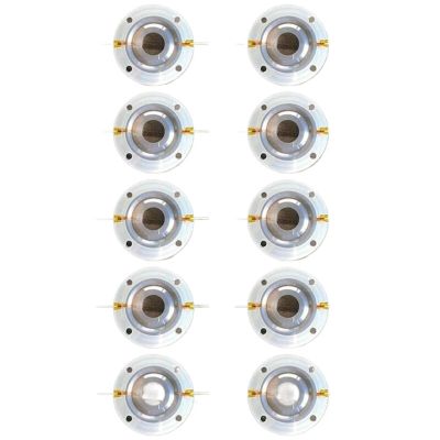 DXLBYJZKC 10pcs Replacement Diaphragm for 2408 2408H 2406 Series Horn Driver(Pure Aluminum 16ohm)