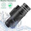 40x60 HD Monocular Telescope with Cell Phone Tripod - Perfect for Climbing, Hiking, and Bird Watching view 3