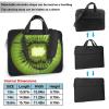15.6 inch Laptop Bag Men Women Kiwi Slice Laptop Shoulder Bag with Strap and Handle Light Computer Briefcase view 2