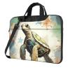 15.6 inch Laptop Bag Men Women Turtle write Laptop Shoulder Bag with Strap and Handle Light Computer Briefcase view 1