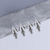 4PCS Stainless Steel HiFi Music Box Spikes Isolation Pucks for Shock Absorption and Resonance Reduction Stainless Steel Isolation Pucks view 2
