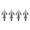 4PCS Stainless Steel HiFi Music Box Spikes Isolation Pucks for Shock Absorption and Resonance Reduction Stainless Steel Isolation Pucks view 3