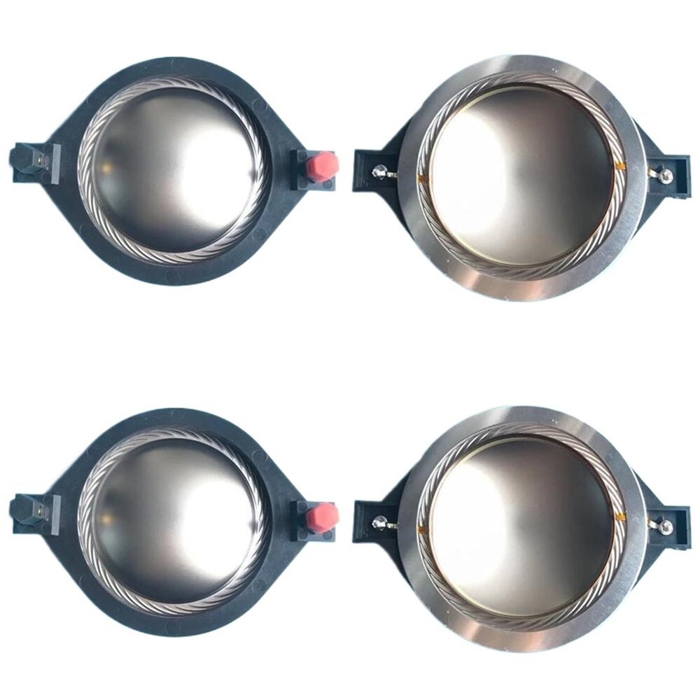 DXLBYJZKC 4pcs Replacement for M82 Diaphragm for N850 Driver 8 Ohms Titanium CCAR Flat Wire(Pure Aluminum 8ohm)