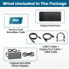 Dell WD19DCS Docking Station, Performance Dock WD19DCS, with 240W Power Adapter + 210W Power Delivery view 3