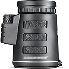 12x50 Monocular Telescope with Smartphone Holder & Tripod - BAK-4 Prism & FMC Lens for Wildlife and Bird Watching