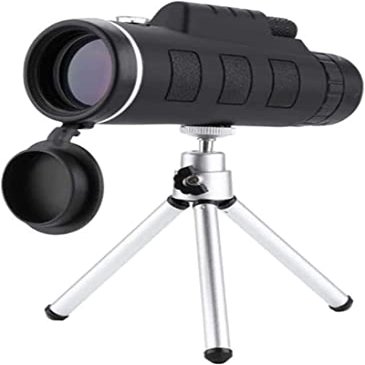 40X60 HD Monocular Telescope with Tripod, Clip, and Compass - Ideal for Bird Watching and Outdoor Activities