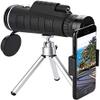 40X60 HD Monocular Telescope with Tripod, Clip, and Compass - Ideal for Bird Watching and Outdoor Activities view 2