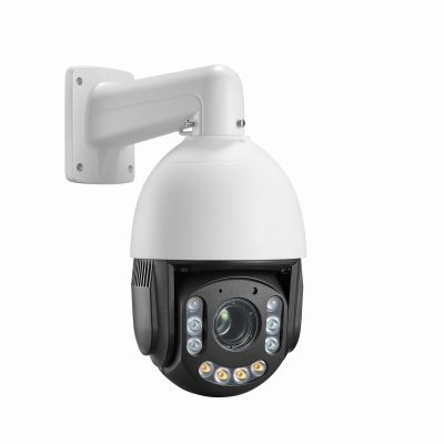 4K30fps 8MP Outdoor PTZ IP POE Auto Tracking Dome Camera Pan Tilt 20x Optical & Human Vehicle Detection,ONVIF IP Wired Camera IR & Floodlight Color night Vision, Preset ,2-Way Audio,24/7 Recording