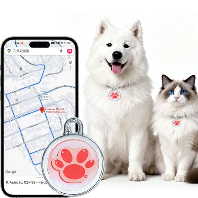 GPS Tracker for Dogs & Cats - No Monthly Fee, Waterproof Real-Time Tracking Collar