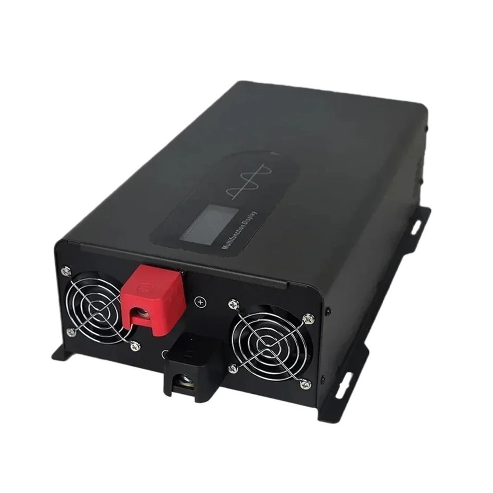 10000W 12000W Pure Sine Wave Inverter DC 12V 24V 48V 60V to AC 220V 110V High Power Frequency Converter Solar Charger(12000W Remote,24V_230V 50HZ_Europe)