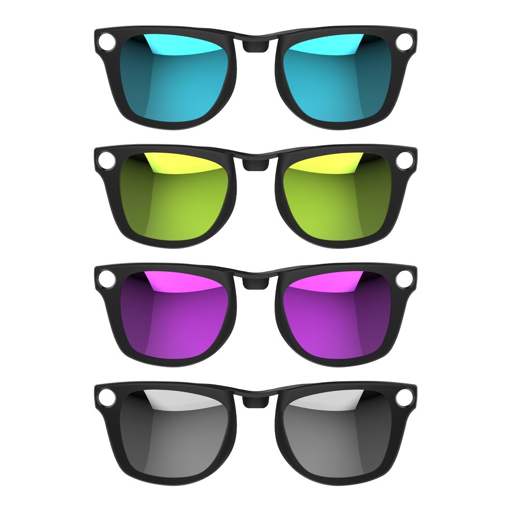 4Pcs Polarized Clip for Ray-Ban Meta Wayfarer & Gen 2 (RW4006/RW4012 Regular 50-22), Matte Black Frame Clip-on for Meta Wayfarer Gen 2 Protect Your Eyes, Cool and Fashion (Silver+Blue+Yellow+Purple)
