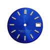 28.5mm blue-green S-mark date S dial with green luminous dial; 29mm S-dial compatible with S-dial, NH35 movement, date watch accessories.(BPRZ126) view 1