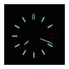 28.5mm blue-green S-mark date S dial with green luminous dial; 29mm S-dial compatible with S-dial, NH35 movement, date watch accessories.(BPRZ126) view 2