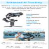 FeiyuTech SCORP Mini 3 Pro [Kit] AI Tracking Camera Stabilizer with Bag+Fill Light+Extension Pole, Detachable Remote Handle, 4.4lbs Payload All in One Gimbal Stabilizer for Camera & Smartphone view 2