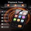 64GB MP3 Player with Bluetooth 5.3, AGXOV Music Player with Built-in HD Speaker, FM Radio, Voice Recorder, HiFi Sound, E-Book, Earphones Included view 3