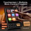 64GB MP3 Player with Bluetooth 5.3, AGXOV Music Player with Built-in HD Speaker, FM Radio, Voice Recorder, HiFi Sound, E-Book, Earphones Included view 4