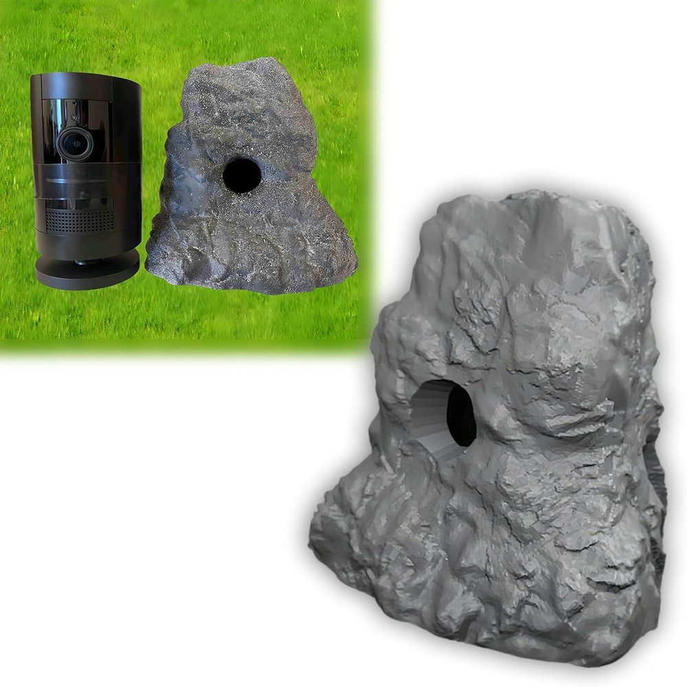 Camera Disguise Stone case for Ring Stick Up Camera, Compatible with Outdoor Security Cameras, Decorative Camouflage Protective case