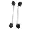 Baxnore Satellite Suction Cup Mount Kit Weatherproof Compact ABS RV Boat Car White Strong Hold for Mini Dish Antenna view 2