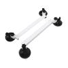 Baxnore Satellite Suction Cup Mount Kit Weatherproof Compact ABS RV Boat Car White Strong Hold for Mini Dish Antenna view 3