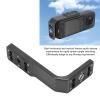 Zopsc Action Camera Horizontal Mount Bracket, L Bracket Fit for X5 X4 X3 Camera Aluminum Plate, Compatible with Tripod, Extension Rod, Backpack Clamp, Car Mount, Bike view 2