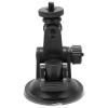CHICIRIS Camera Suction Cup Compact Sturdy Holder for Action Camera Car Mount Glass for Driving Recorder Black Plastic 1/4in Screw for Generalpurpose view 2