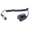 Aqfds U94 Adapter with U329/MILC55116 6-Pin Walkies Talkie Connector for AN/PRC148 & AN/PRC152 Two Way Radio view 1