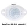 Aqfds Time Delay Adjustable Sensors Light Switches Movement Detector Activated Timer Automatic Switches for LED Strips view 3
