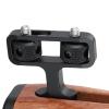 Lawnoval DSLR Cage Side Handle, Aluminum Alloy and Rosewood Grip with Cold Shoe Mount for Sony Cameras, Ergonomic Design, Lightweight and Portable view 3
