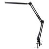 Full Spectrum Eye-Caring Clip On Desk Lamp, USB Rechargeable & Plug-in Reading Light for Study, Bedside, Dorm (Black Clamp Light (Metal) - 3 Temps & 10 Brightness) view 1