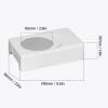 Beverage Warmer Cooler, 140x90x35mm / 5.5x3.5x1.4in USB Powered Dual Use 10C to 45C Compact Versatile Mug Warmer Cooler for Home Car Office view 2
