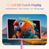 32" Portable Smart TV with Android 15, 1080P Touch Screen Monitor on Wheels, EDLA-Certified, 8GB+128GB Storage, 5MP Camera, 10H Playing Time, Rotatable Display, Wireless Casting, Voice Remote Control view 3